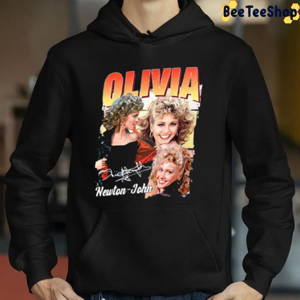 90's Vintage Olivia Newton John Trending Unisex Sweatshirt 90's Vintage Olivia Newton John Trending Unisex Sweatshirt