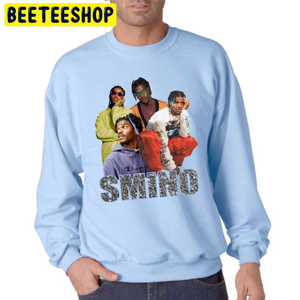 90's Vintage Smino Trending Unisex Sweatshirt 90's Vintage Smino Trending Unisex Sweatshirt