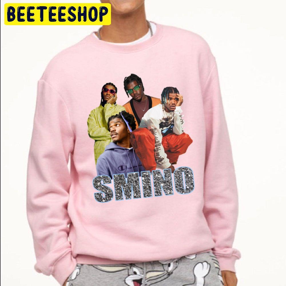 90's Vintage Smino Trending Unisex Sweatshirt 90's Vintage Smino Trending Unisex Sweatshirt