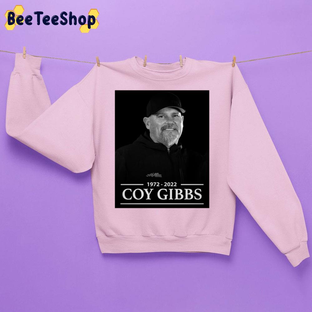 Coy Gibbs Rip 1972 2022 Unisex Sweatshirt Coy Gibbs Rip 1972 2022 Unisex Sweatshirt
