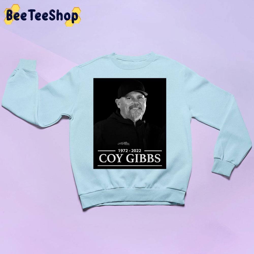 Coy Gibbs Rip 1972 2022 Unisex Sweatshirt Coy Gibbs Rip 1972 2022 Unisex Sweatshirt