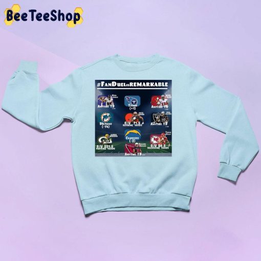 FanDuelisREMARKABLE Football 2022 Trending Unisex Sweatshirt