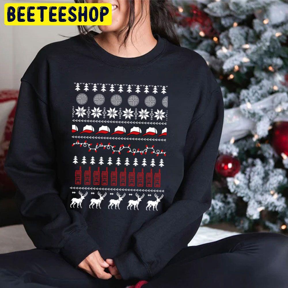 A Strange Things Knit Pattern Christmas Trending Unisex Hoodie A Strange Things Knit Pattern Christmas Trending Unisex Hoodie