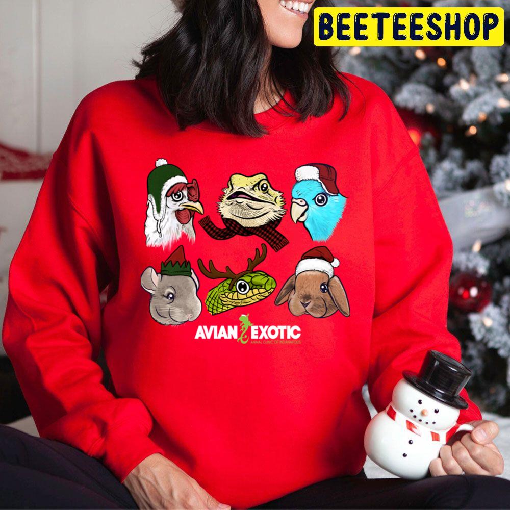 Aavian Exotic Animal Clinic Of Indianapolis Christmas Trending Unisex Hoodie Aavian Exotic Animal Clinic Of Indianapolis Christmas Trending Unisex Hoodie