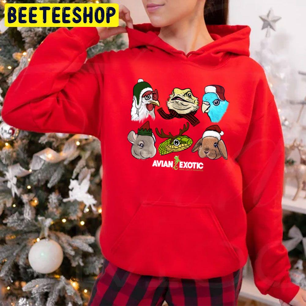 Aavian Exotic Animal Clinic Of Indianapolis Christmas Trending Unisex Hoodie Aavian Exotic Animal Clinic Of Indianapolis Christmas Trending Unisex Hoodie
