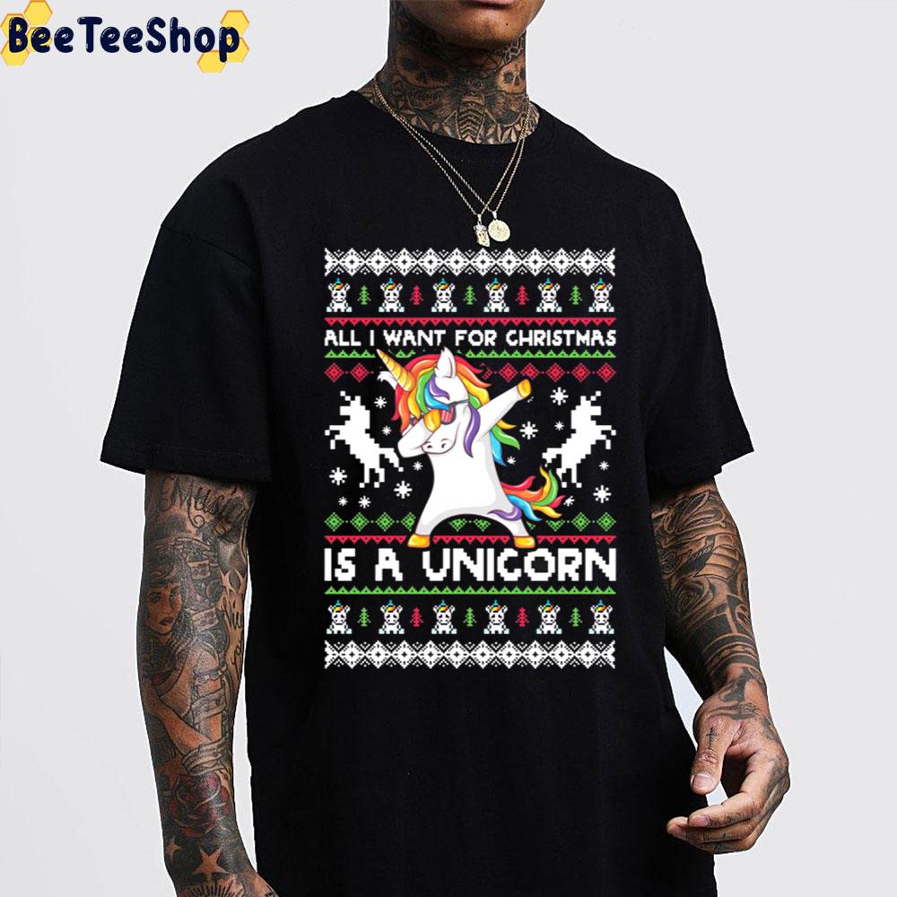 All I Want For Christmas Is A Unicorn Knit Pattern Trending Unisex Sweatshirt All I Want For Christmas Is A Unicorn Knit Pattern Trending Unisex Sweatshirt