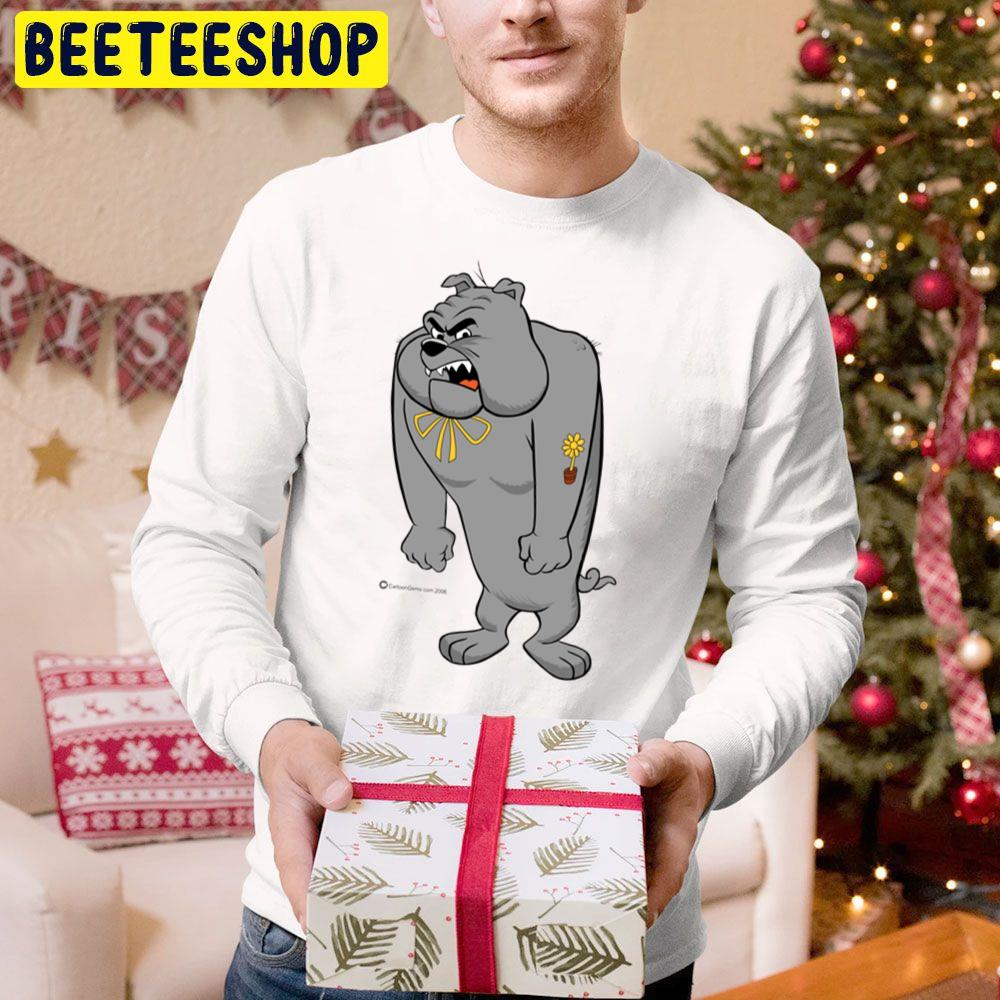 Angry Bulldog Cartoon Trending Unisex Hoodie Angry Bulldog Cartoon Trending Unisex Hoodie
