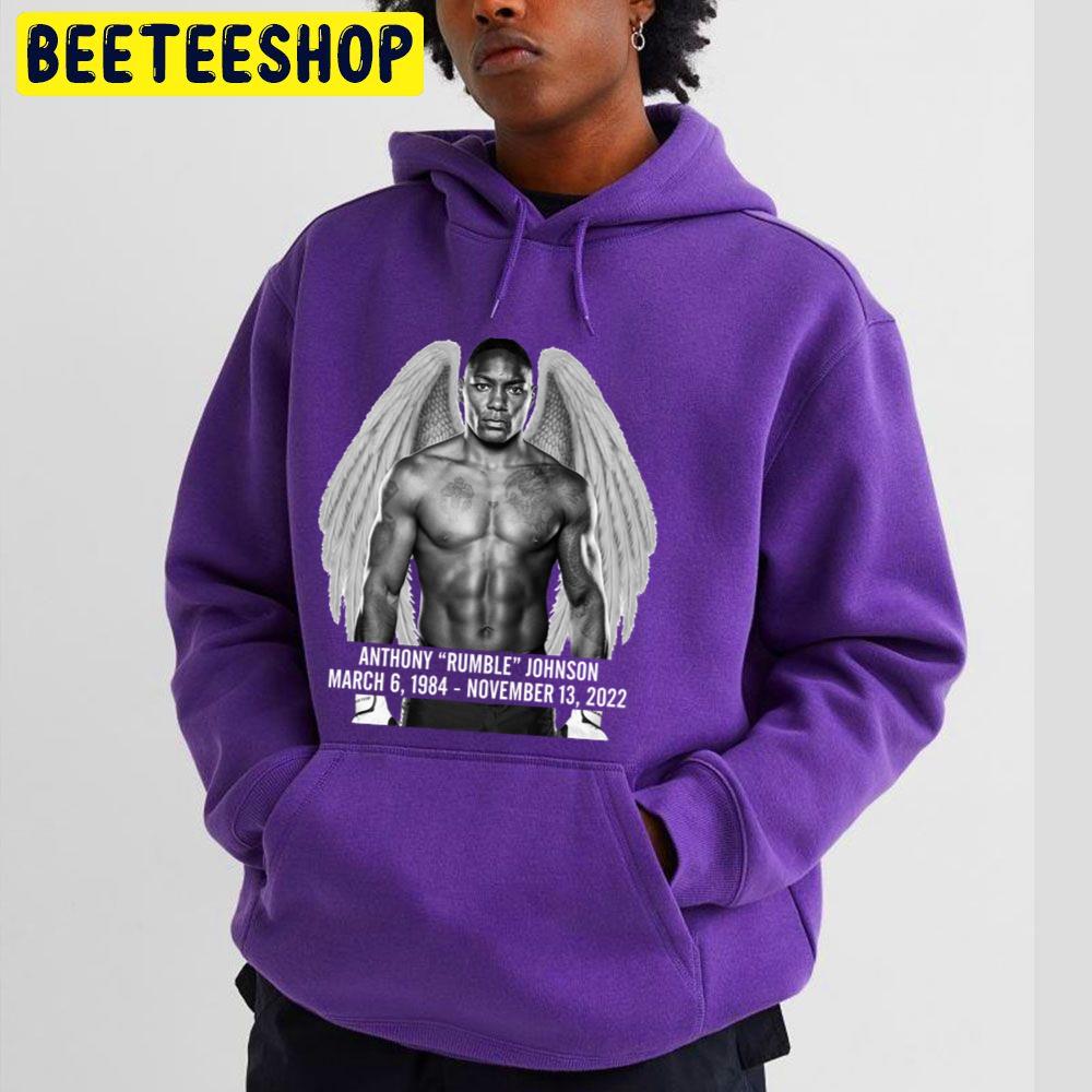 Anthony Rumble Johnson Angel Trending Unisex Hoodie Anthony Rumble Johnson Angel Trending Unisex Hoodie