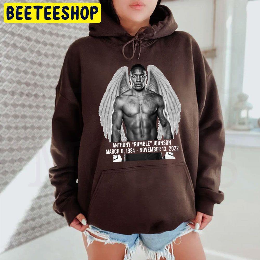 Anthony Rumble Johnson Angel Trending Unisex Hoodie Anthony Rumble Johnson Angel Trending Unisex Hoodie