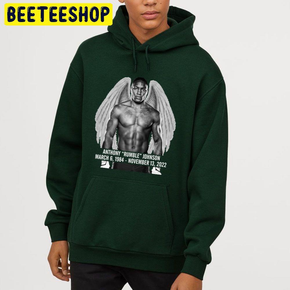 Anthony Rumble Johnson Angel Trending Unisex Hoodie Anthony Rumble Johnson Angel Trending Unisex Hoodie