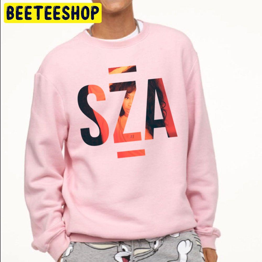 Art Text Sza Trending Unisex Sweatshirt Art Text Sza Trending Unisex Sweatshirt