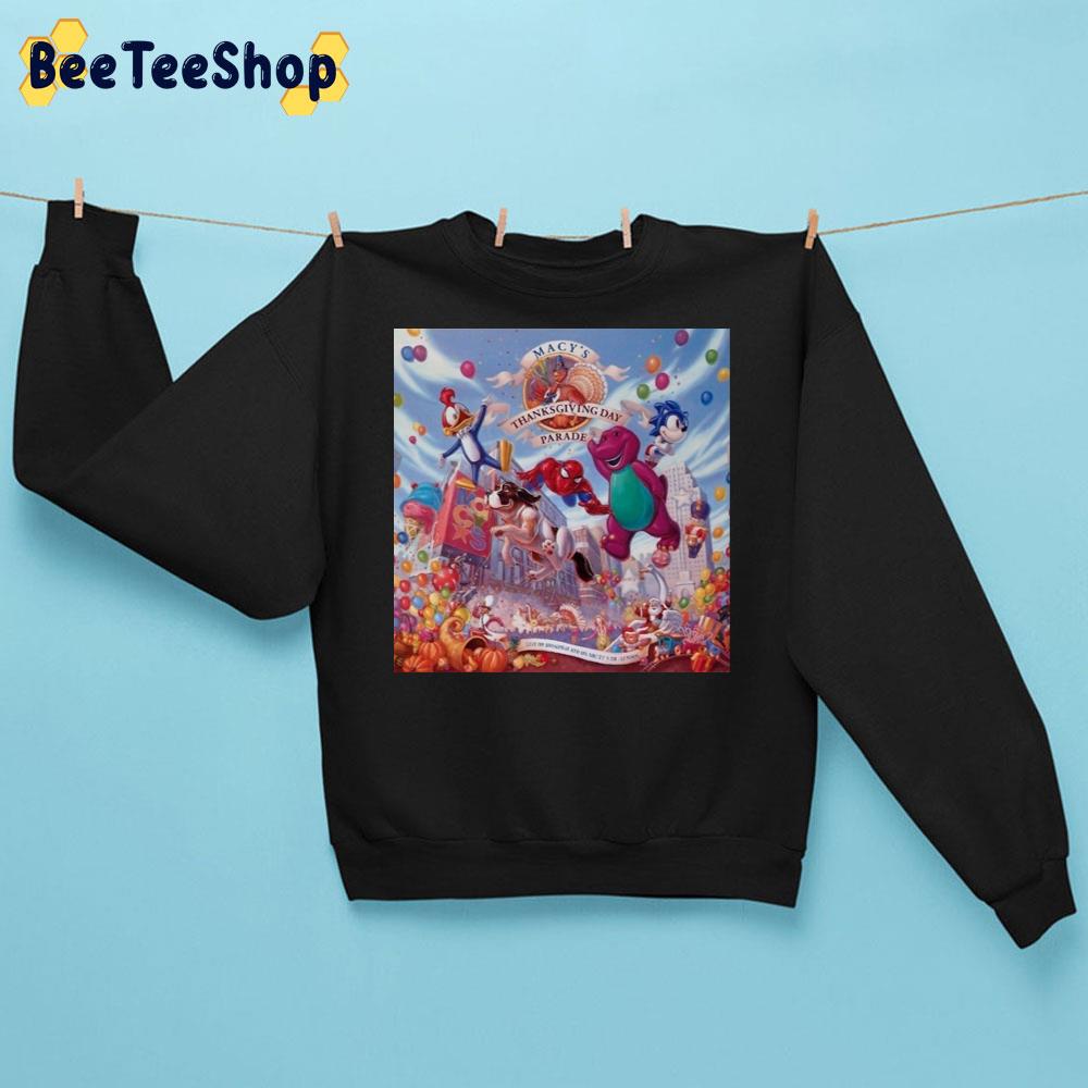 Artwork From The 1994 Macy’s Thanksgiving Day Parade Trending Unisex Sweatshirt Artwork From The 1994 Macy’s Thanksgiving Day Parade Trending Unisex Sweatshirt