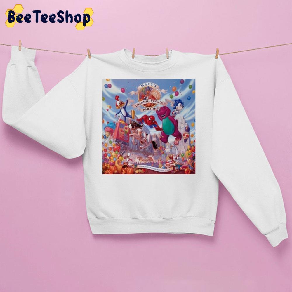 Artwork From The 1994 Macy’s Thanksgiving Day Parade Trending Unisex Sweatshirt Artwork From The 1994 Macy’s Thanksgiving Day Parade Trending Unisex Sweatshirt