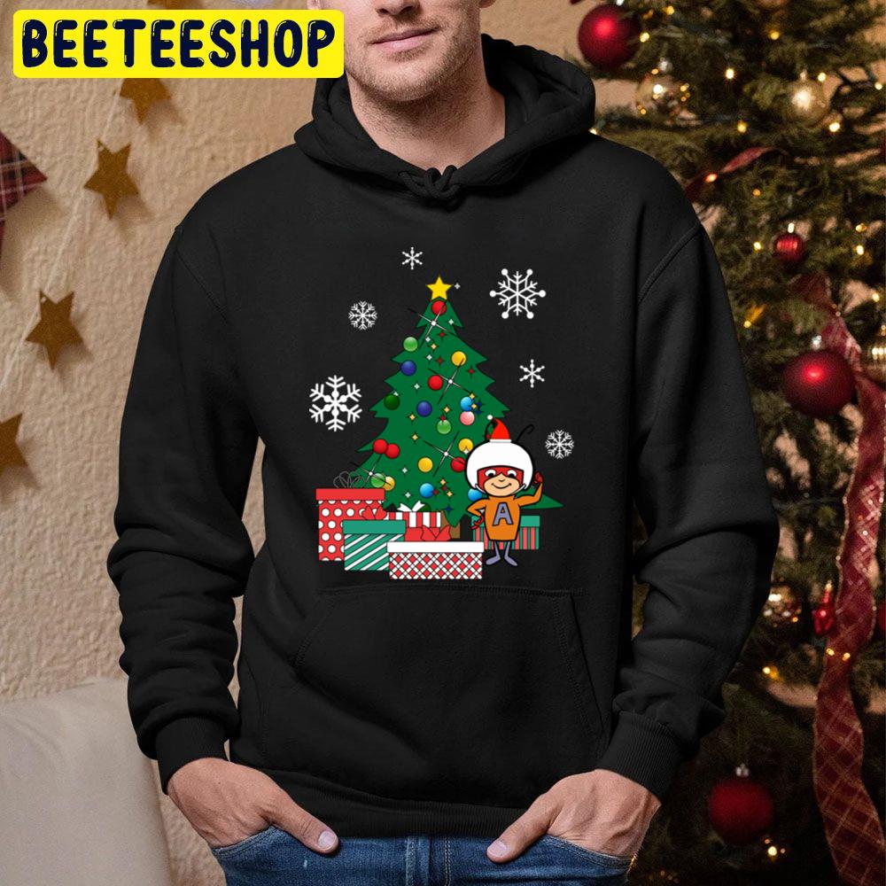 Atom Ant Around The Christmas Tree Trending Unisex Hoodie Atom Ant Around The Christmas Tree Trending Unisex Hoodie