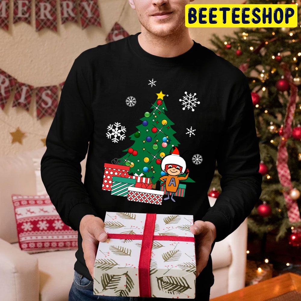 Atom Ant Around The Christmas Tree Trending Unisex Hoodie Atom Ant Around The Christmas Tree Trending Unisex Hoodie