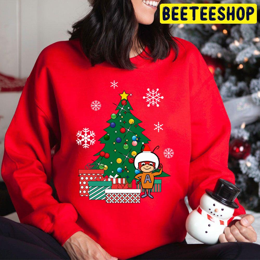 Atom Ant Around The Christmas Tree Trending Unisex Hoodie Atom Ant Around The Christmas Tree Trending Unisex Hoodie