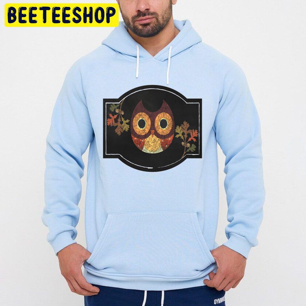 Autumn Owl Owl And Autumn Leaves Trending Unisex Hoodie Autumn Owl Owl And Autumn Leaves Trending Unisex Hoodie