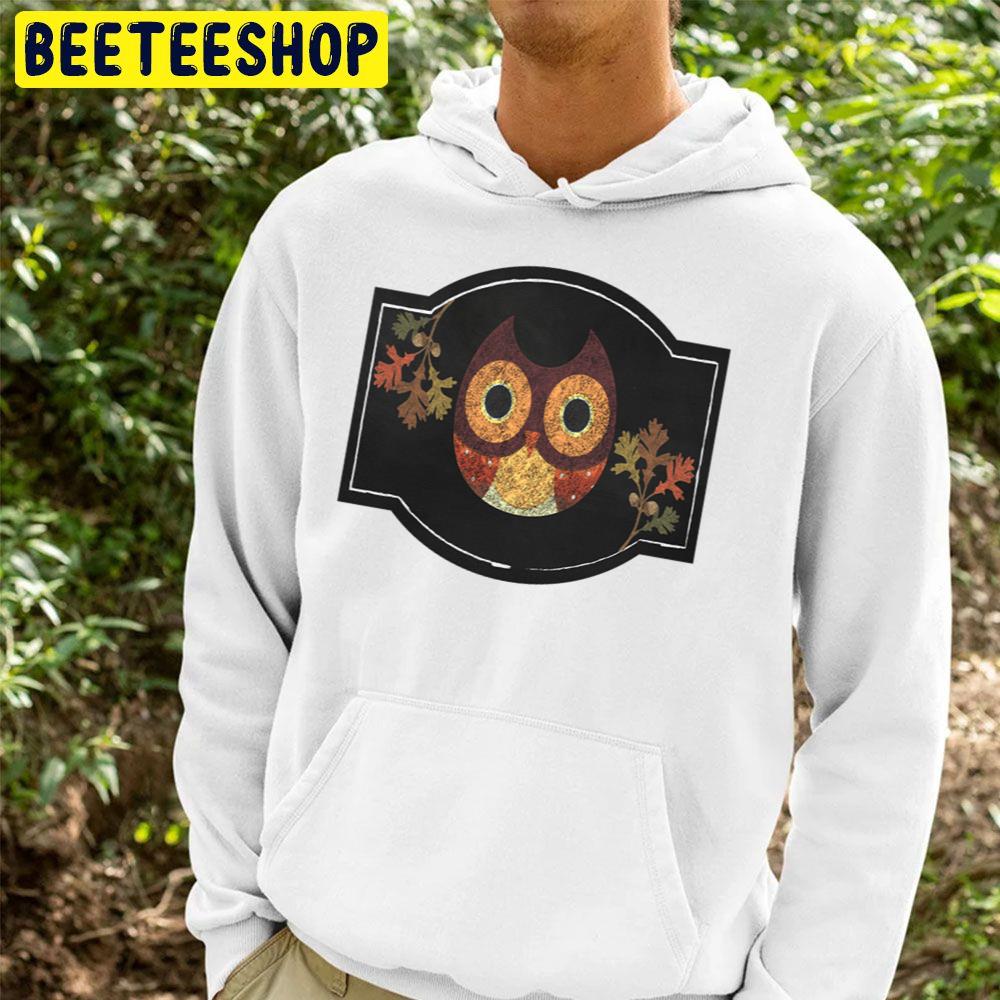 Autumn Owl Owl And Autumn Leaves Trending Unisex Hoodie Autumn Owl Owl And Autumn Leaves Trending Unisex Hoodie