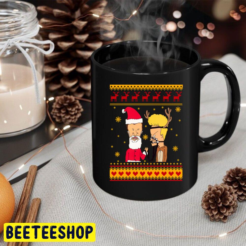 Beavis And Butthead Knit Pattern Christmas Trending Unisex Hoodie Beavis And Butthead Knit Pattern Christmas Trending Unisex Hoodie