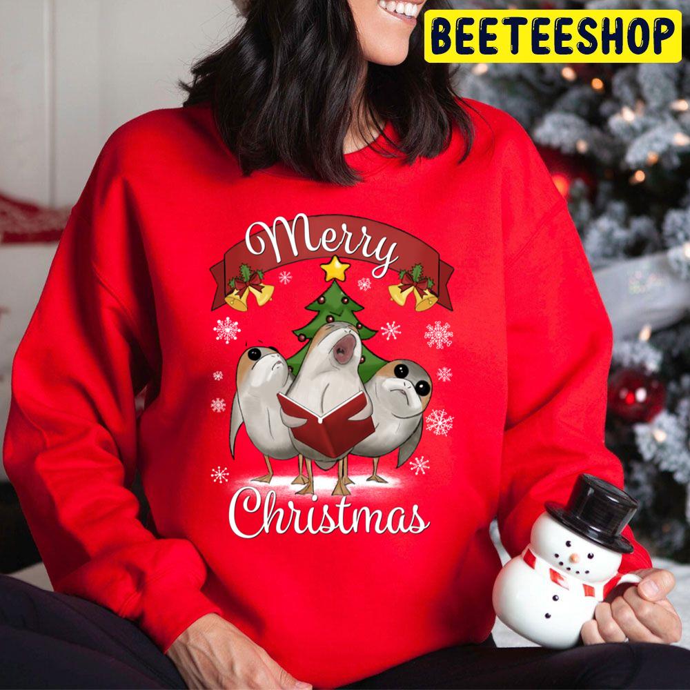 Birds Singing Marry Christmas Trending Unisex Hoodie Birds Singing Marry Christmas Trending Unisex Hoodie