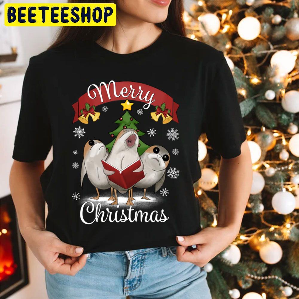 Birds Singing Marry Christmas Trending Unisex Hoodie Birds Singing Marry Christmas Trending Unisex Hoodie