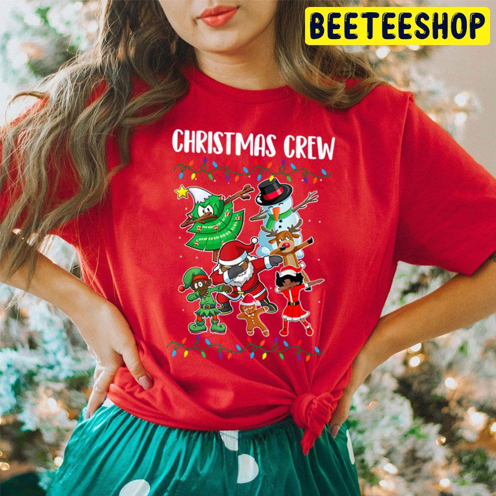 Black African American Christmas Crew Trending Unisex Hoodie Black African American Christmas Crew Trending Unisex Hoodie