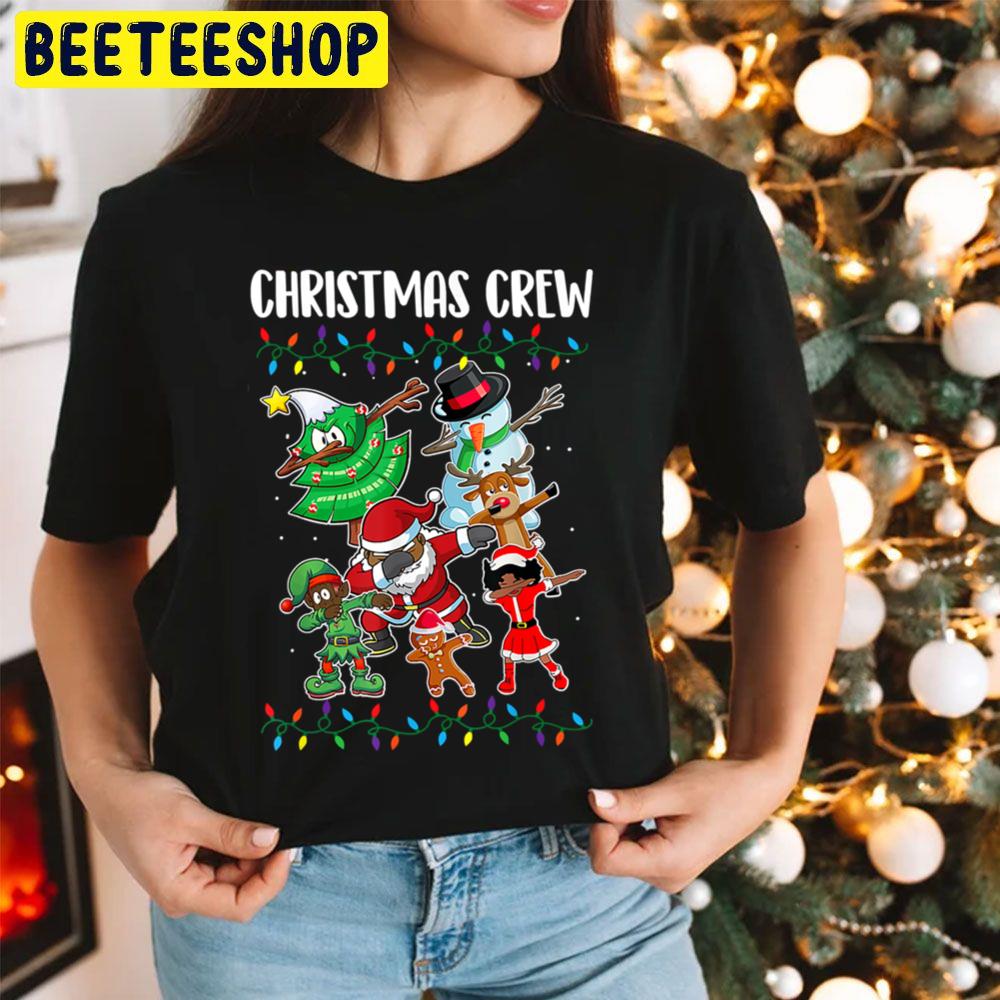 Black African American Christmas Crew Trending Unisex Hoodie Black African American Christmas Crew Trending Unisex Hoodie