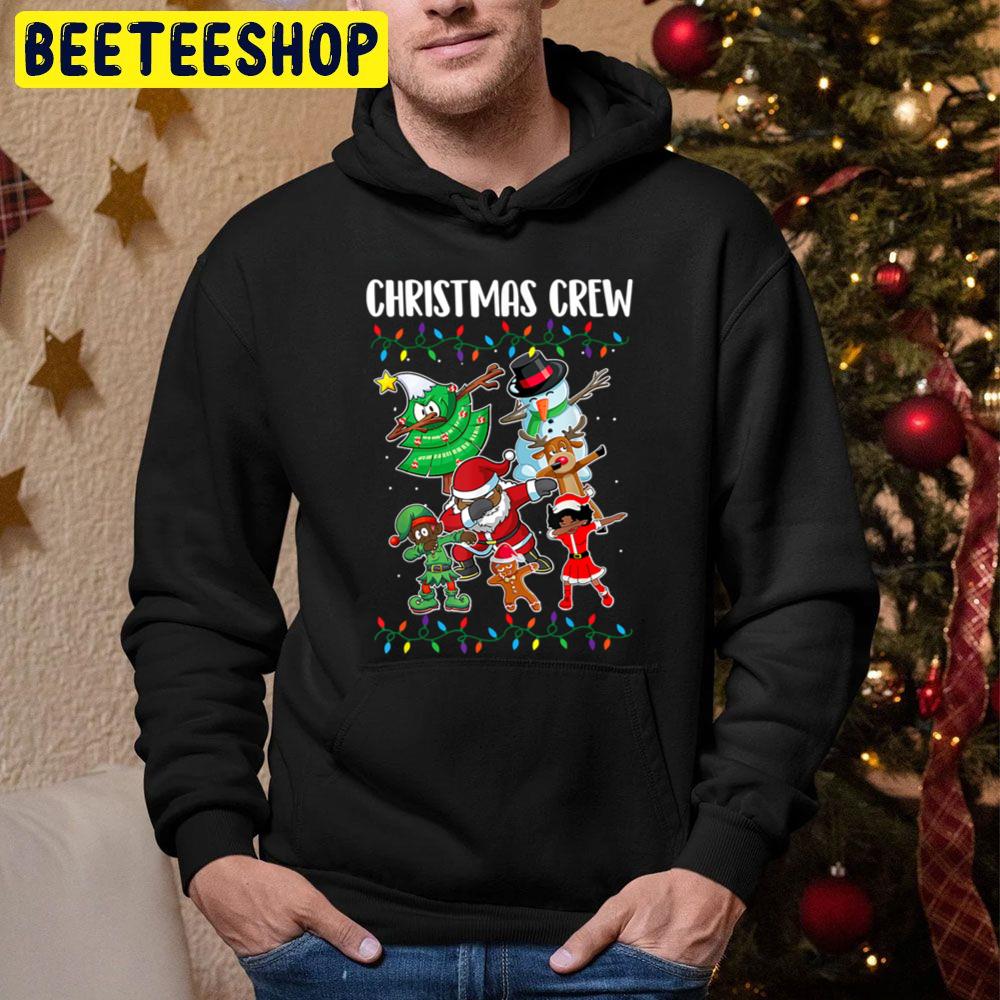 Black African American Christmas Crew Trending Unisex Hoodie Black African American Christmas Crew Trending Unisex Hoodie