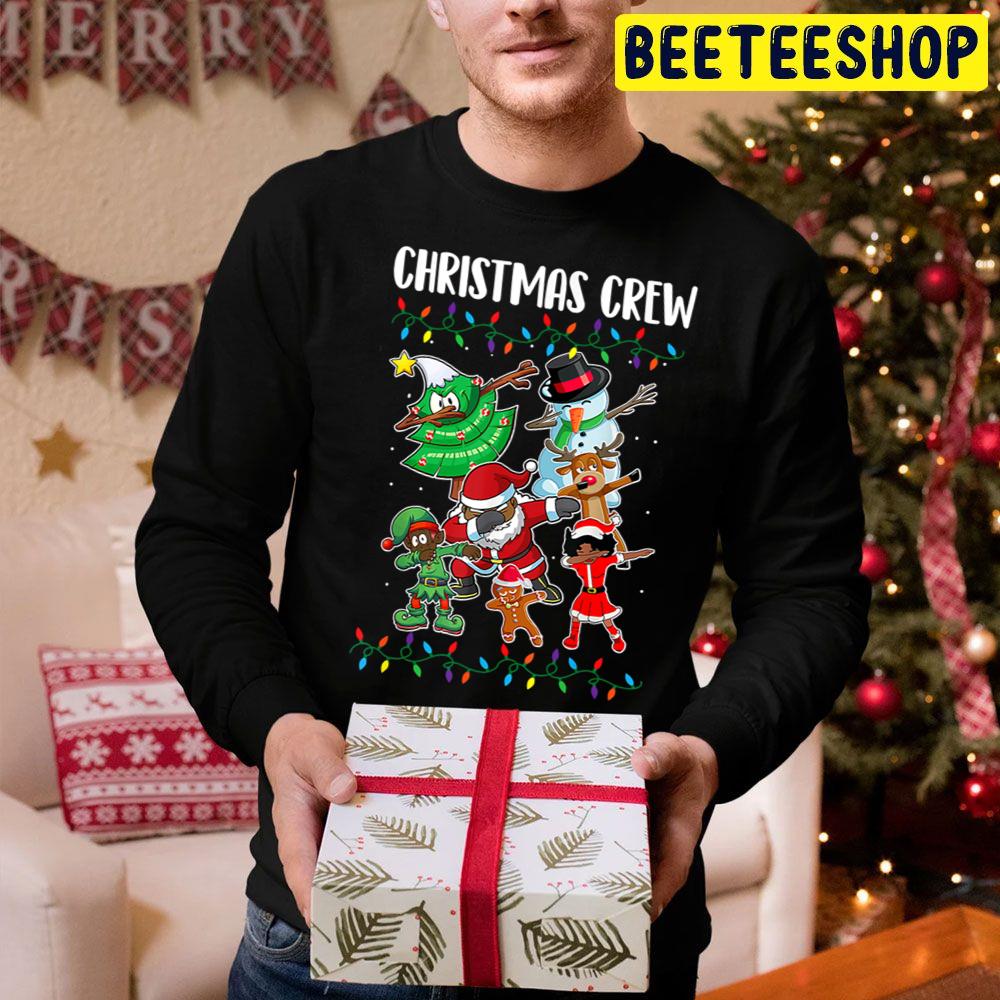 Black African American Christmas Crew Trending Unisex Hoodie Black African American Christmas Crew Trending Unisex Hoodie