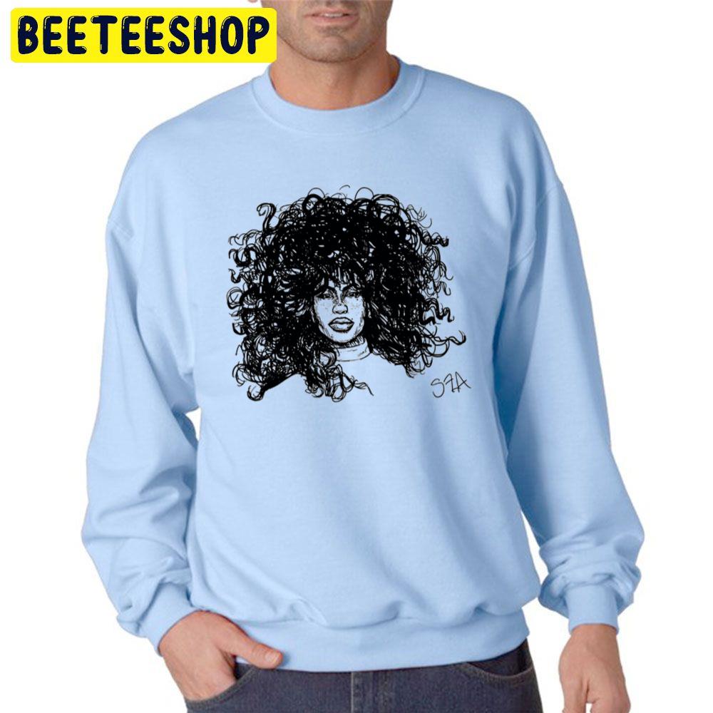 Black Art Sza Trending Unisex Sweatshirt Black Art Sza Trending Unisex Sweatshirt