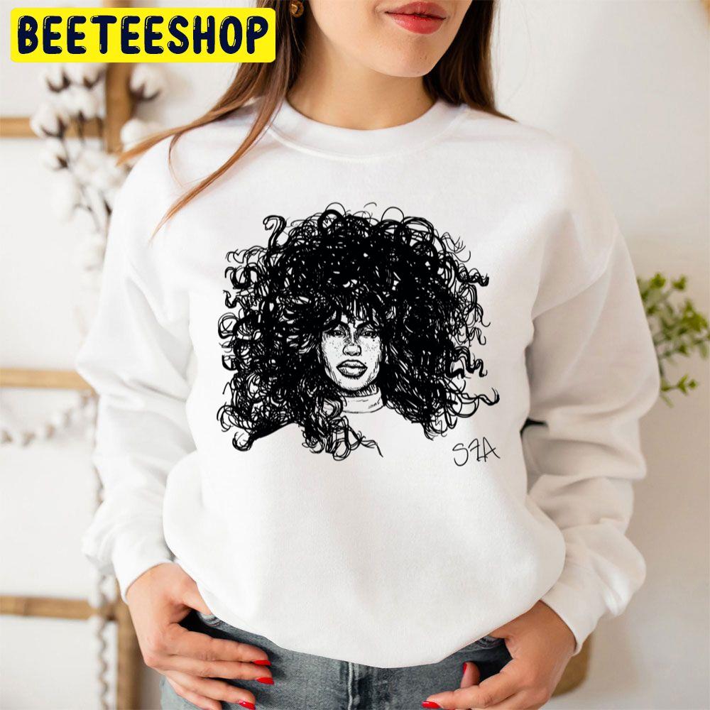 Black Art Sza Trending Unisex Sweatshirt Black Art Sza Trending Unisex Sweatshirt