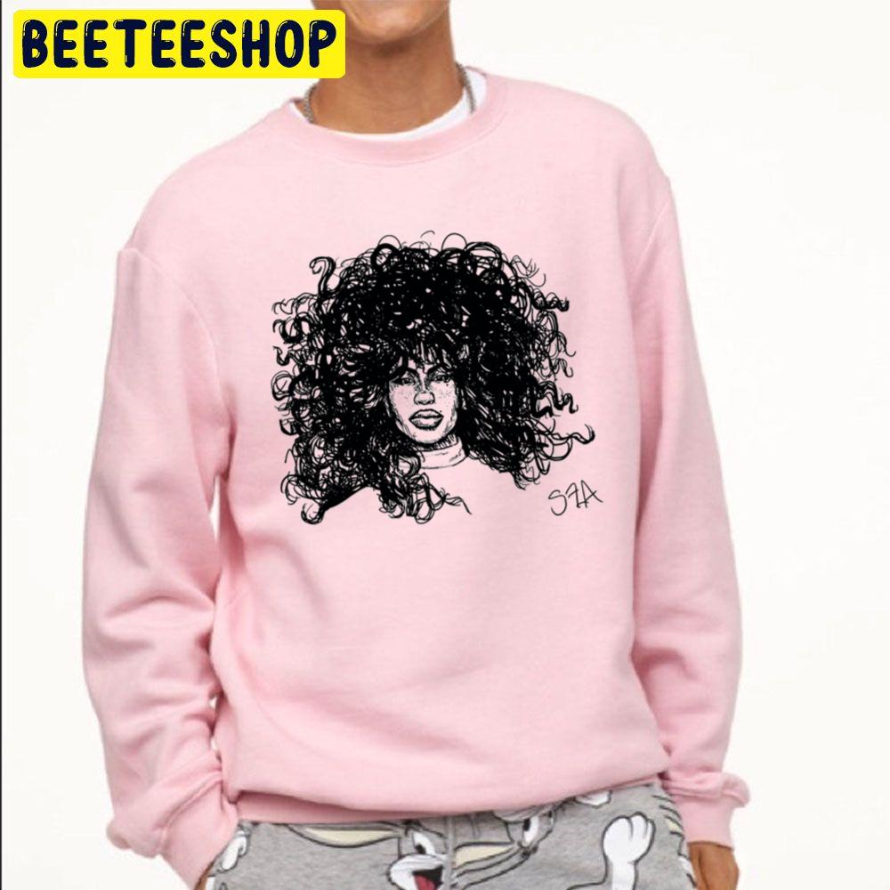 Black Art Sza Trending Unisex Sweatshirt Black Art Sza Trending Unisex Sweatshirt