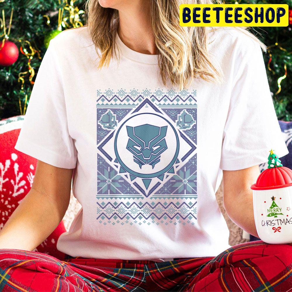 Black Panther Knit Christmas Trending Unisex Hoodie Black Panther Knit Christmas Trending Unisex Hoodie