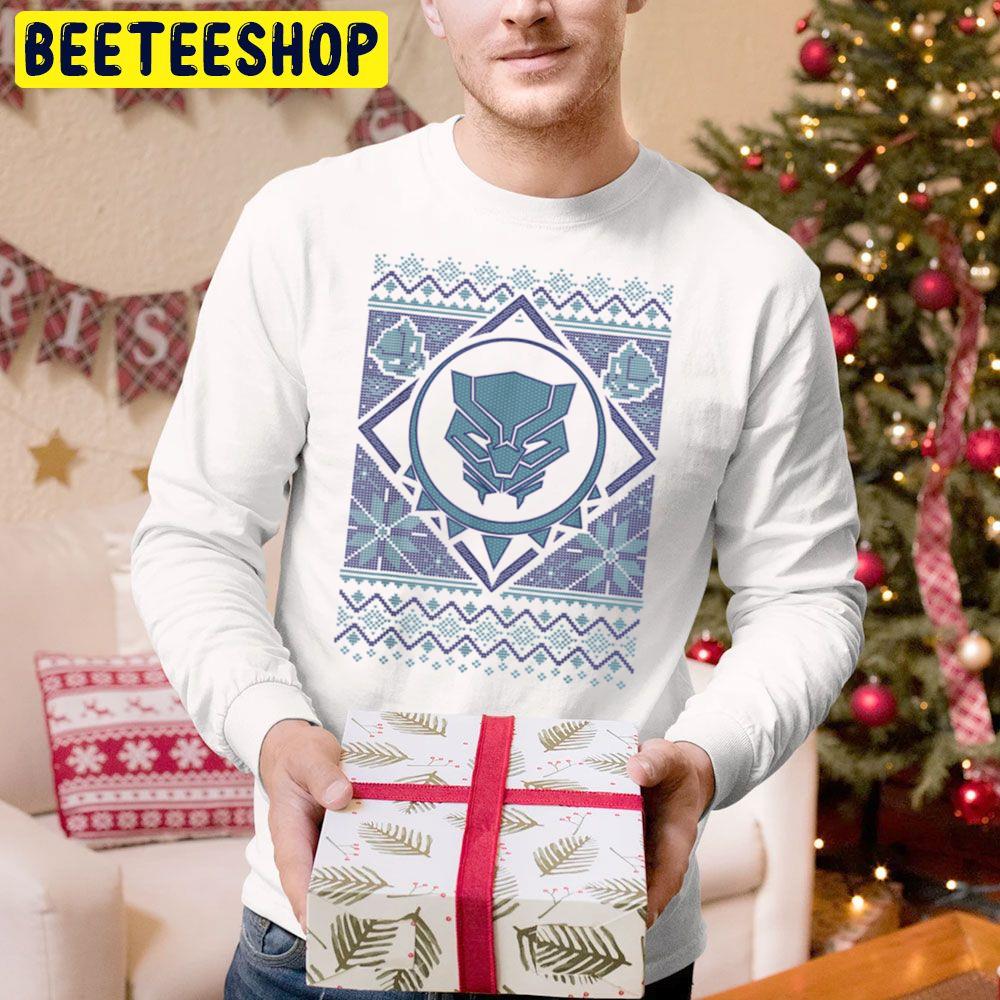 Black Panther Knit Christmas Trending Unisex Hoodie Black Panther Knit Christmas Trending Unisex Hoodie