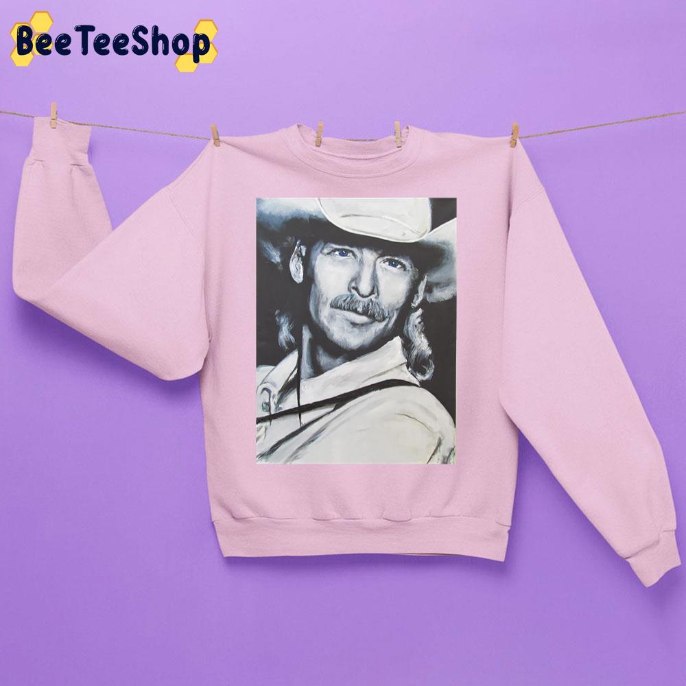 Black White Vintage Art Alan Jackson Trending Unisex Sweatshirt Black White Vintage Art Alan Jackson Trending Unisex Sweatshirt
