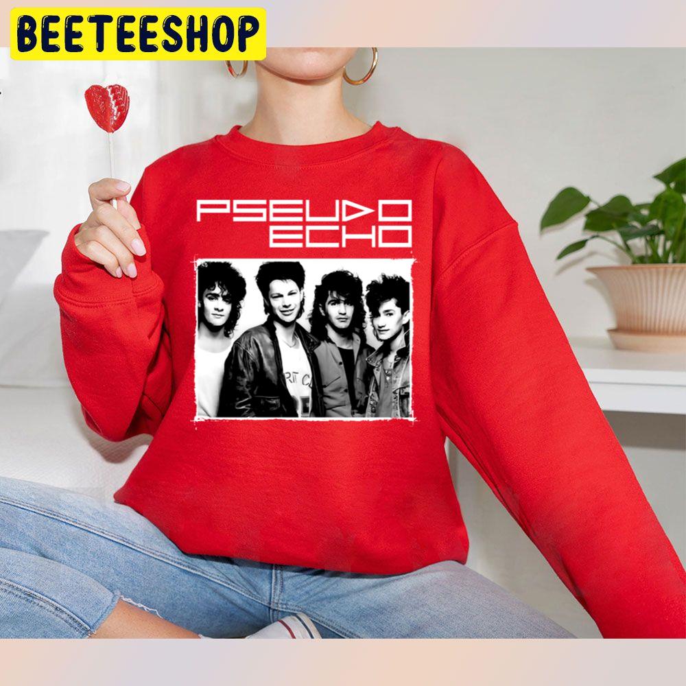 Black White Vintage Art Pseudo Echo Trending Unisex Sweatshirt Black White Vintage Art Pseudo Echo Trending Unisex Sweatshirt