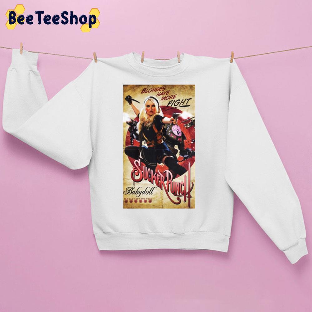 Blondes Have More Fight Sucker Punch Trending Unisex Sweatshirt Blondes Have More Fight Sucker Punch Trending Unisex Sweatshirt