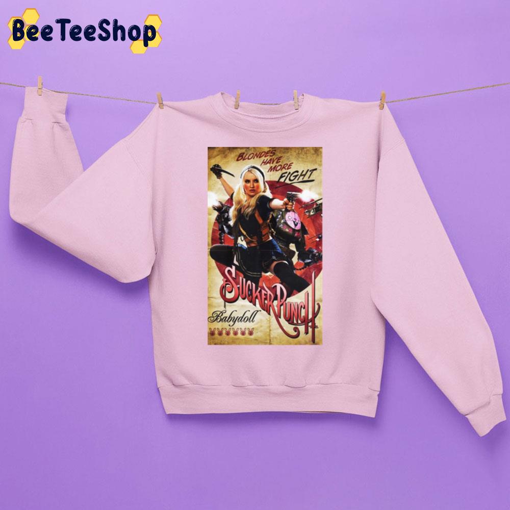 Blondes Have More Fight Sucker Punch Trending Unisex Sweatshirt Blondes Have More Fight Sucker Punch Trending Unisex Sweatshirt