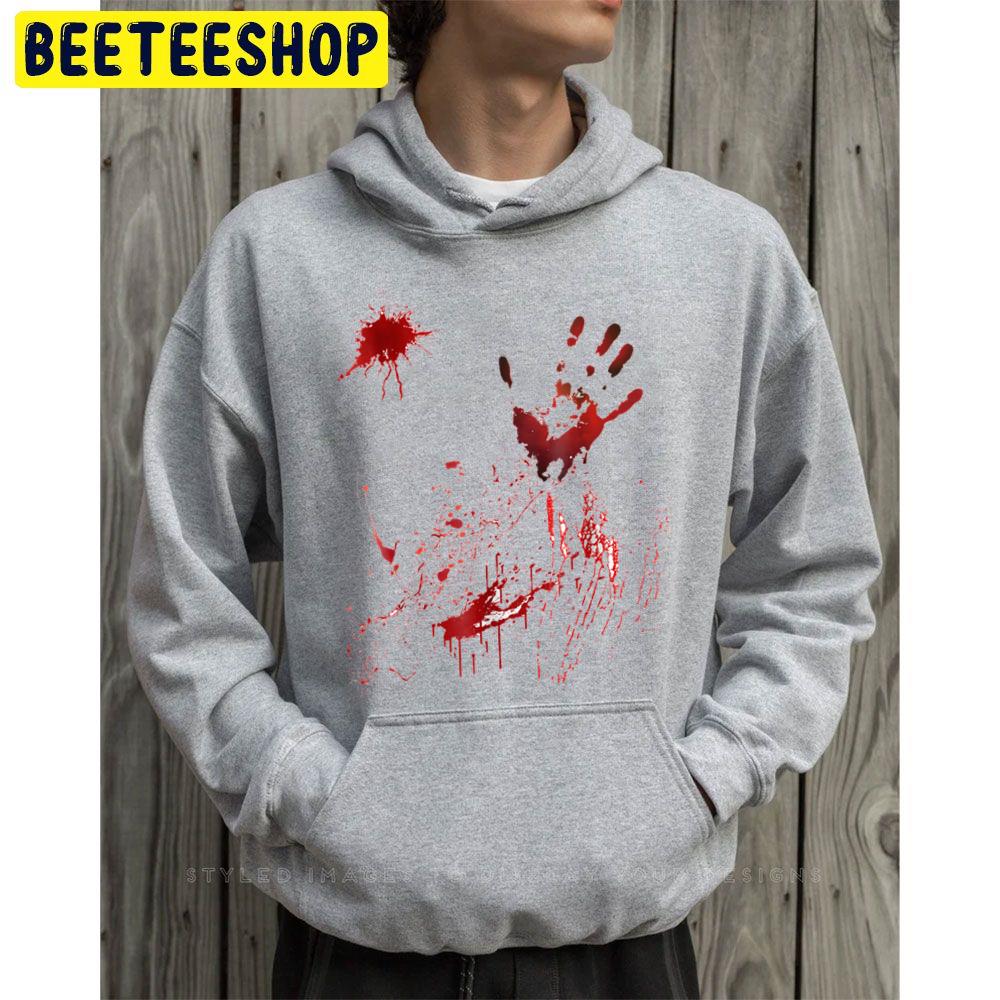 Bloody For Halloween Trending Unisex Hoodie Bloody For Halloween Trending Unisex Hoodie