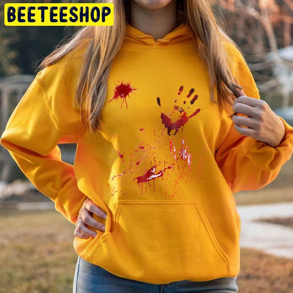 Bloody For Halloween Trending Unisex Hoodie Bloody For Halloween Trending Unisex Hoodie