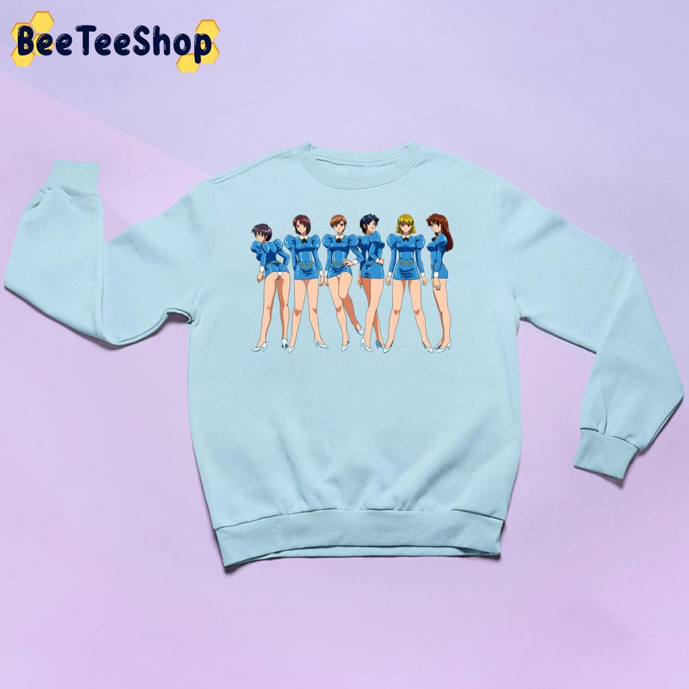 Blue Girl Aika Trending Unisex Sweatshirt Blue Girl Aika Trending Unisex Sweatshirt