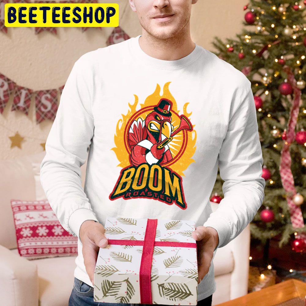 Boom Roasted Turkey Funny Thaksgiving Day Trending Unisex Hoodie Boom Roasted Turkey Funny Thaksgiving Day Trending Unisex Hoodie