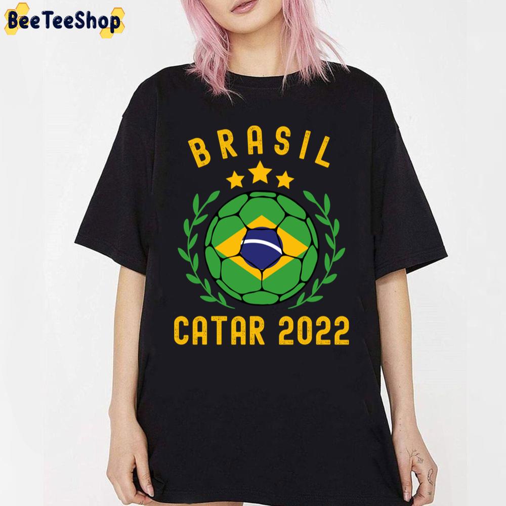 Brasil Catar Football Trending Unisex T-Shirt Brasil Catar Football Trending Unisex T-Shirt