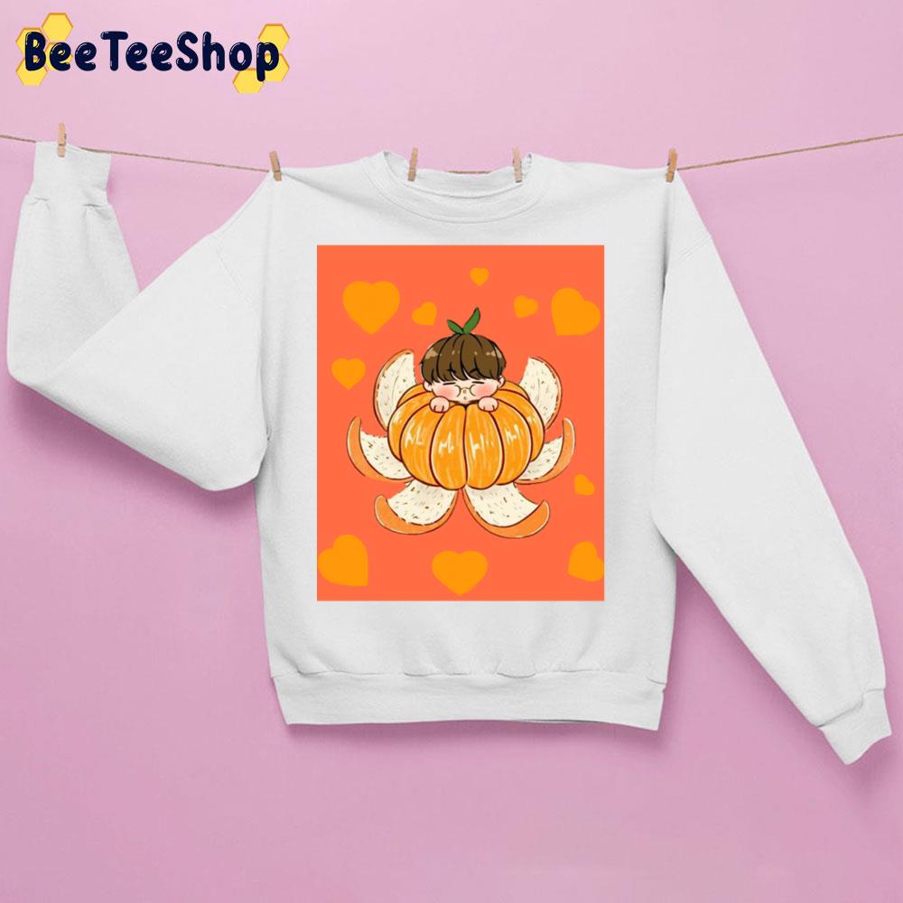 Bts Suga Orange Trending Unisex Sweatshirt Bts Suga Orange Trending Unisex Sweatshirt