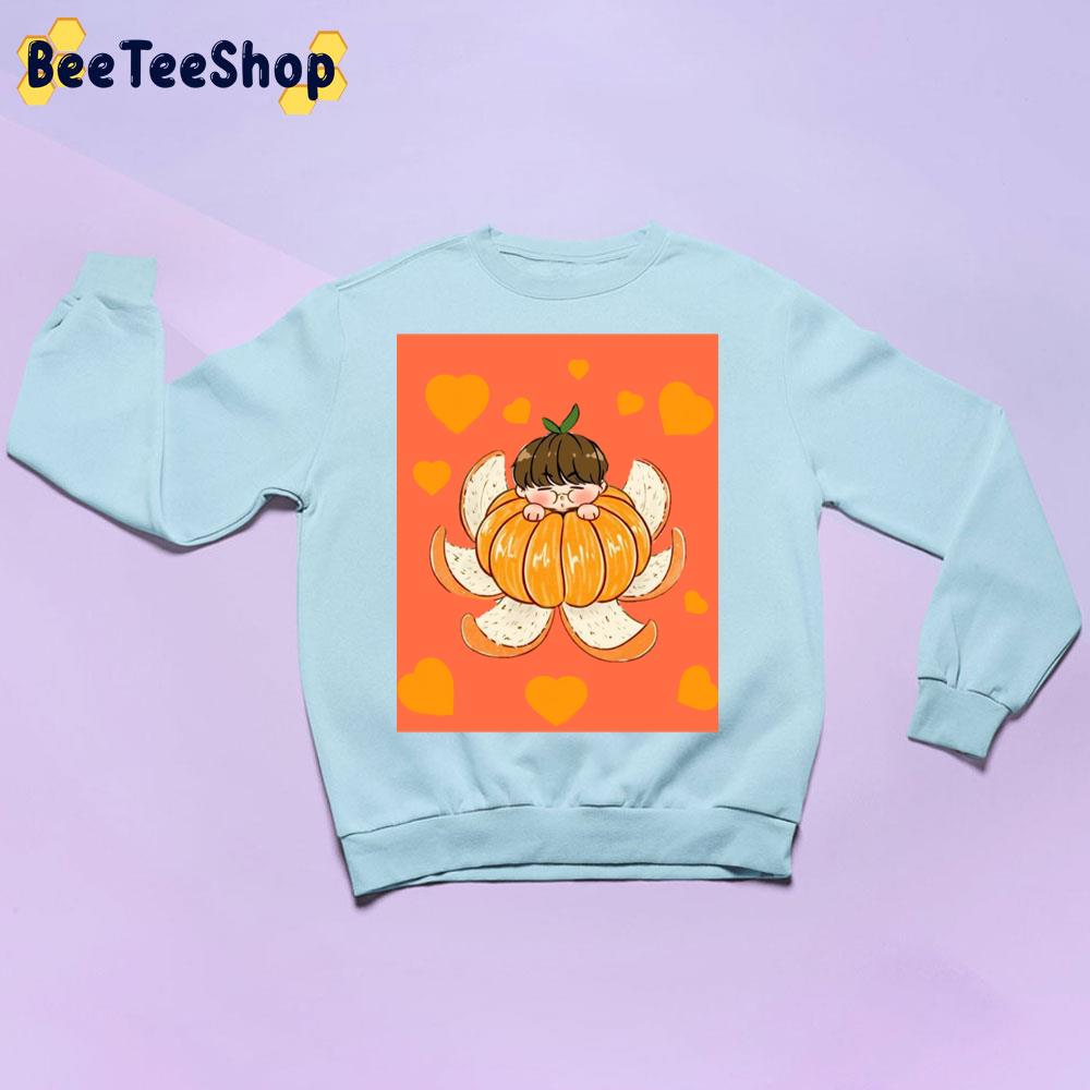 Bts Suga Orange Trending Unisex Sweatshirt Bts Suga Orange Trending Unisex Sweatshirt