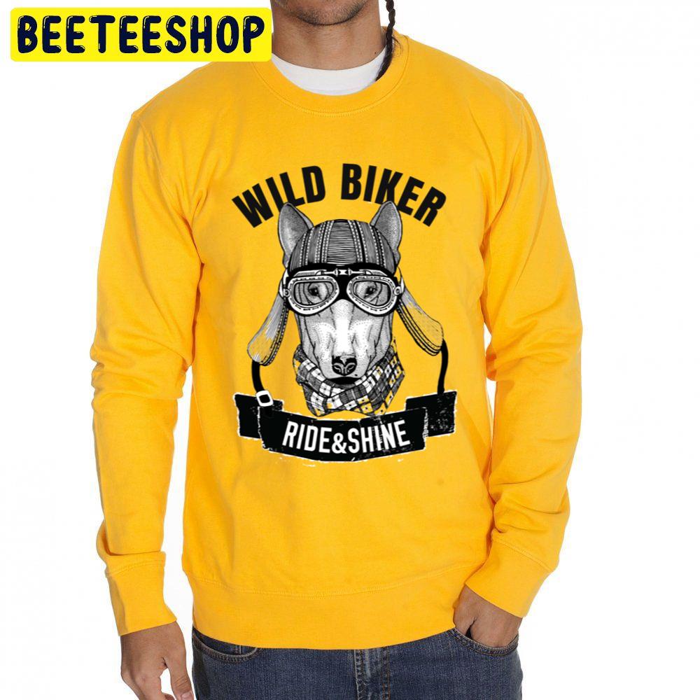 Bull Terrier Wild Biker Ride And Shine Trending Unisex Sweatshirt Bull Terrier Wild Biker Ride And Shine Trending Unisex Sweatshirt