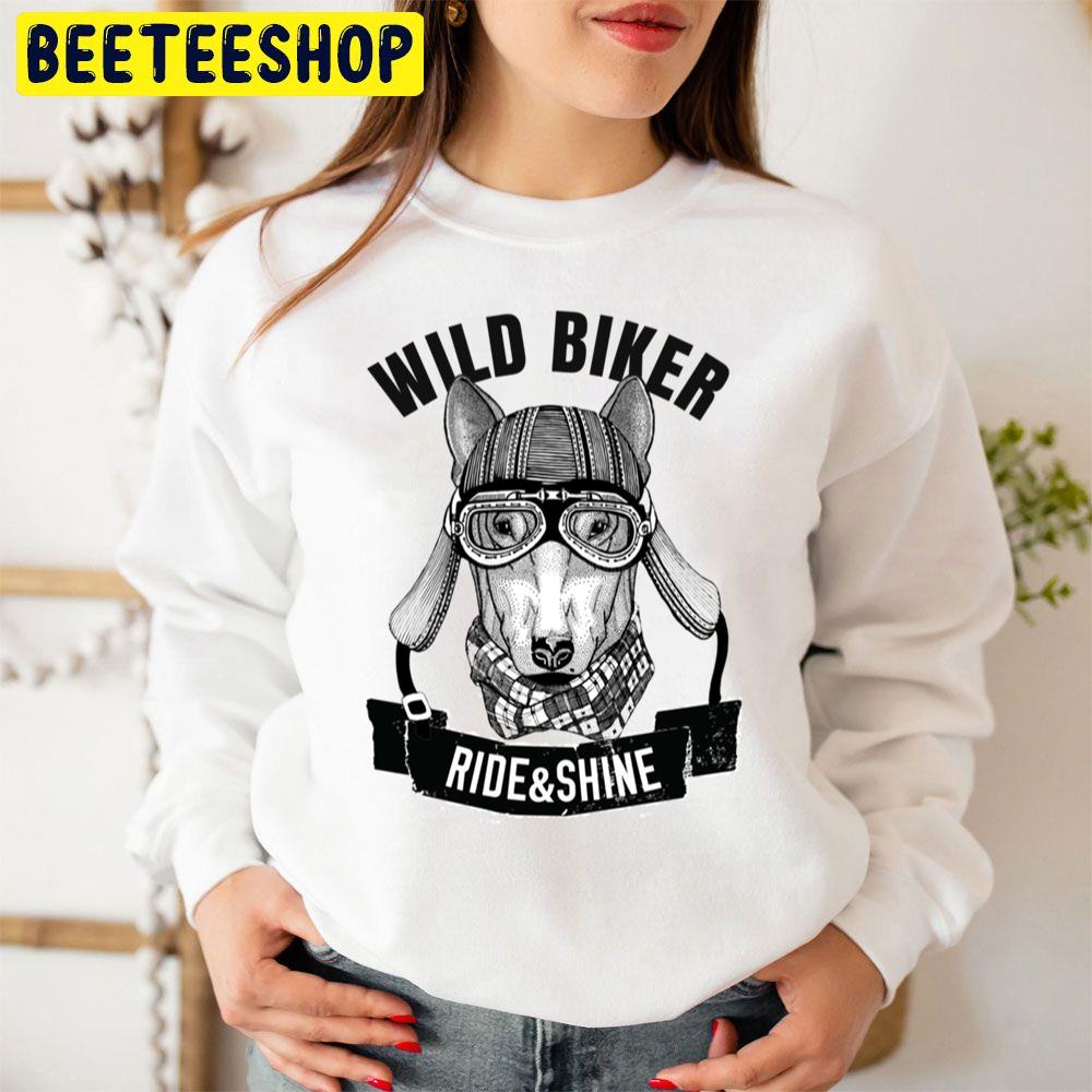 Bull Terrier Wild Biker Ride And Shine Trending Unisex Sweatshirt Bull Terrier Wild Biker Ride And Shine Trending Unisex Sweatshirt