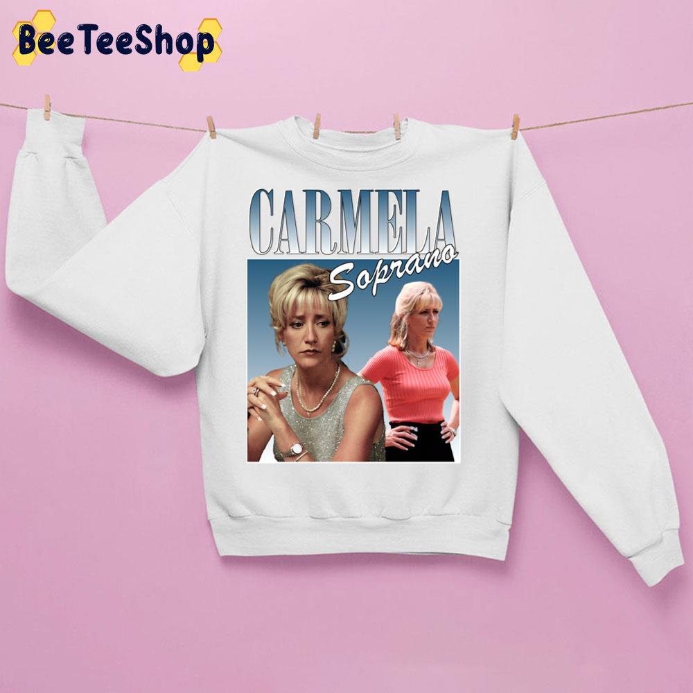 Carmela Soprano Retro Design Trending Unisex Sweatshirt Carmela Soprano Retro Design Trending Unisex Sweatshirt