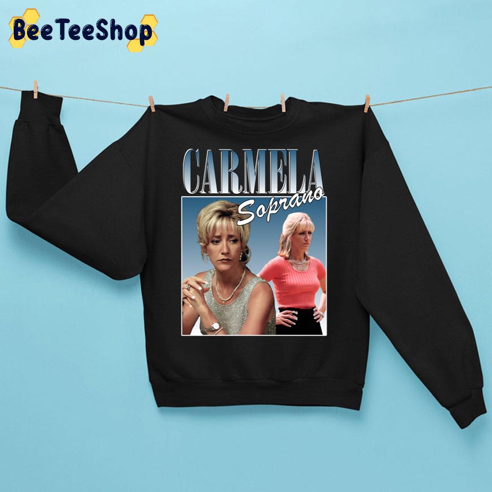 Carmela Soprano Retro Design Trending Unisex Sweatshirt Carmela Soprano Retro Design Trending Unisex Sweatshirt