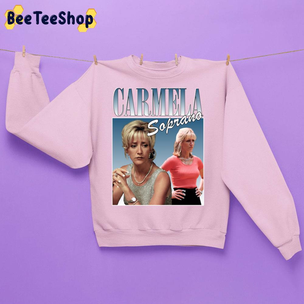 Carmela Soprano Retro Design Trending Unisex Sweatshirt Carmela Soprano Retro Design Trending Unisex Sweatshirt